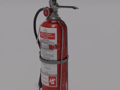 fire fighting equipment 3D model