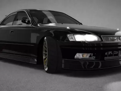 Toyota Mark II Tourer V JZX90 3D model