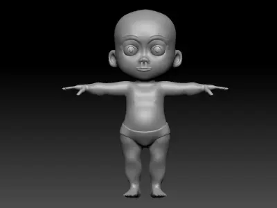 baby design  3D model