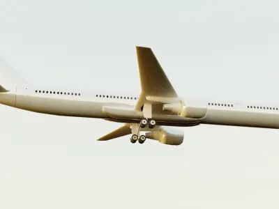 Boeing 757-300 3D model