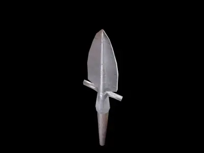Basic Spear Low Poly Low-poly 3D model