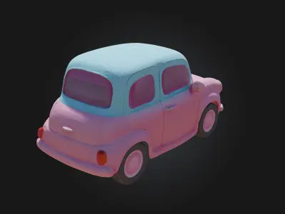 Bubble Cruiser  A Whimsical Ride Through the Skies 3D model