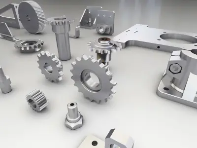 Engineering Parts V2 3D model