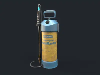 Garden Sprayer Low-poly 3D model