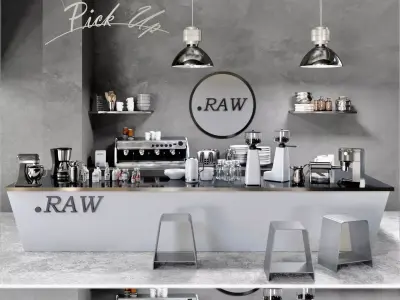 Coffee Shop 2 3D model get