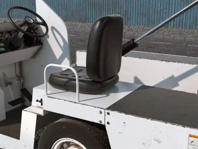Airport Luggage Loader 3D model