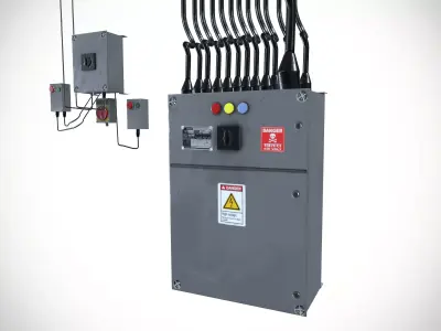 Electric Board 3D model