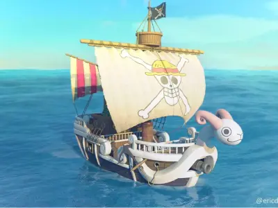 Going Merry from One Piece 3D model