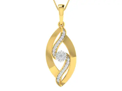 3d printable model file earring and pendent set 3D print model