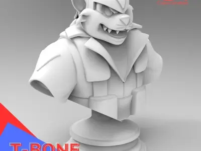 Swat KATS - T-Bone 3D print model