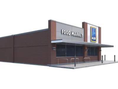 Retail-199 Aldi-004 3D model