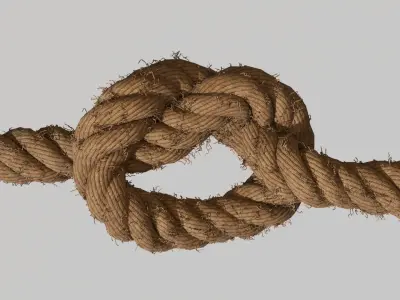 Rope Procedural Free Viktig Games Free low-poly 3D model