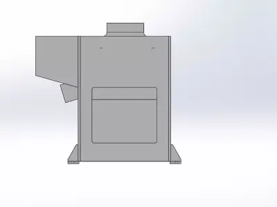Work table 3d mechanical part modeling  3D model