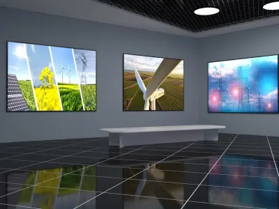 Enterprise Showroom A high quality Enterprise Showroom  3D model