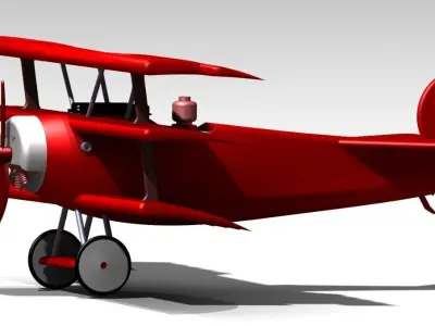 Fokker DR1 for LEGO 3D print model