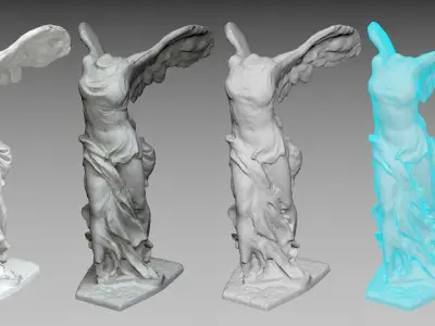 Winged Victory of Samothrace 3D model