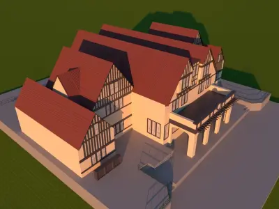 West Side Tennis Club 3D model