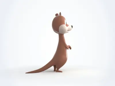 Otter 3D model