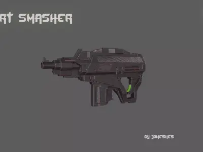 Smart Smasher - Faster Helper - PBR by 3dmeshes Berlin Free low-poly 3D model