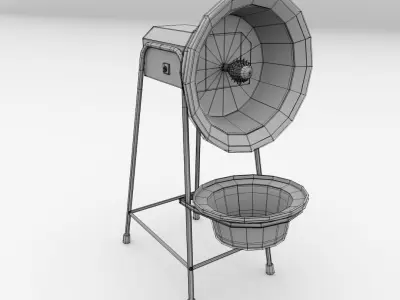 Coconut Scraper 3D model