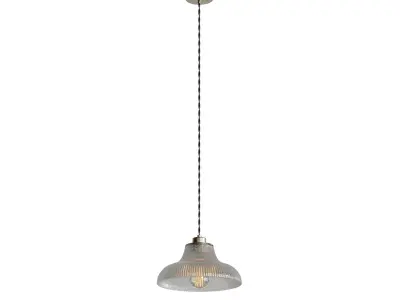 Abram Glass Pendant Light 3D model