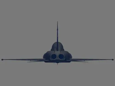 F-5E Tiger II 3D model