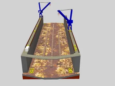 Floating Drydock 3D model