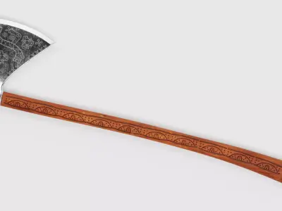 -Viking Axe V3- 3D model