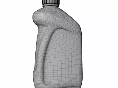Motor Oil Bottle 3D model shop