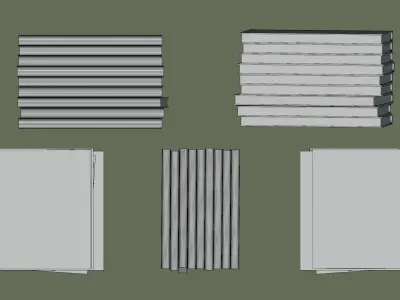 Classics Book Collection V2 Free low-poly 3D model