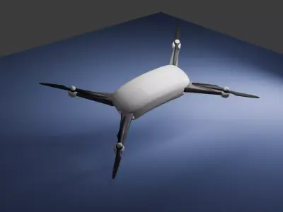 Drone  Low-poly 3D model purchase