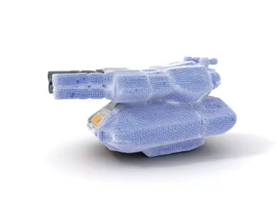 Futuristic Hover Blaster model pack Low-poly 3D model