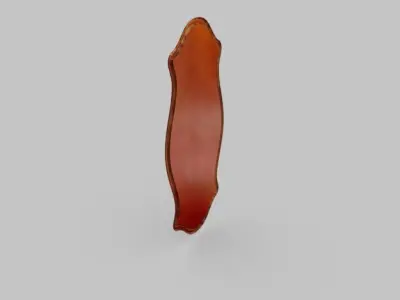 Antique Mirror 3D model 2