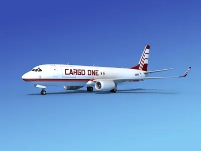 Boeing 737-800 Cargo One 3D model