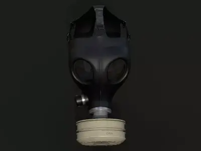 3D Protest Mask 3D model