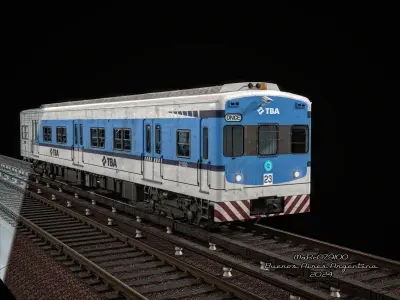 Toshiba Series 2000 Emfer EMU 3D model