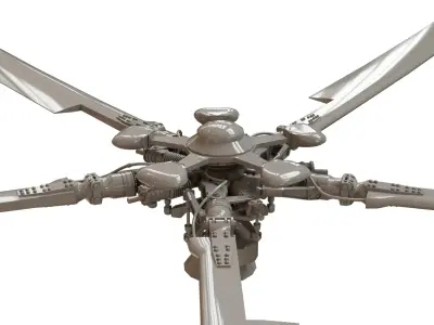 helicopter Rotor 3D model
