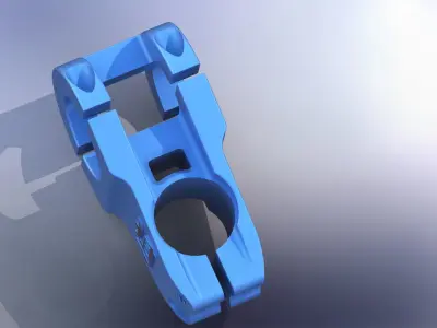 bicycle handlebar clamp 3D model