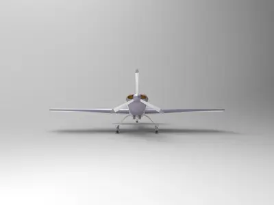 Extra 300 airplane 3D model