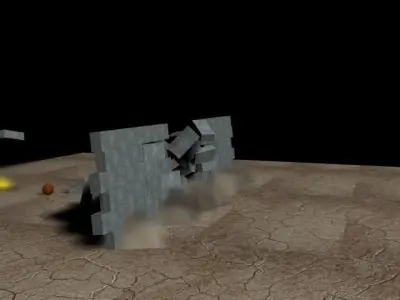 Fire Ball motion 3D model