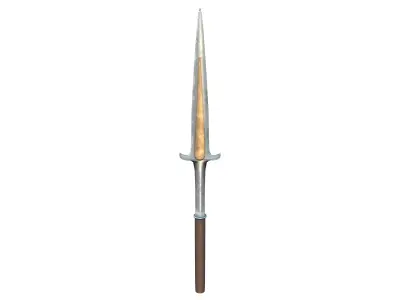 Spartan Roman Broken Spear Of Leonidas Low-poly 3D model