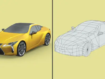 Low-Poly Car Pack 016 - Galactic Speedsters