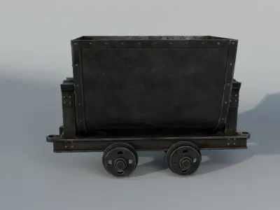 Mine props bundle 3D model