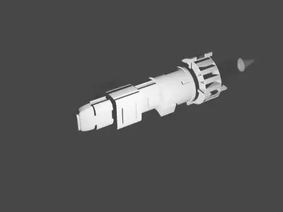 craft 3 gun Free 3D model