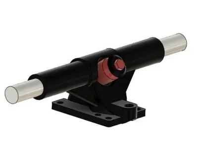 Electric skateboard 3D model buy