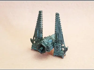Space Crusader 3D model