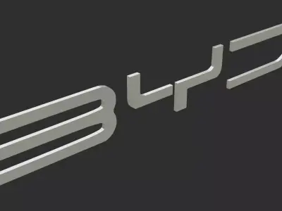 BYD Logo 3D model