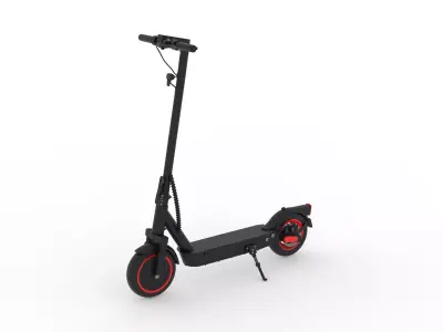 scooter Low-poly 3D model order