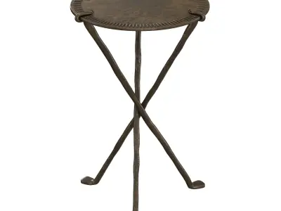 GUERIDON COMTESSE SIDE TABLE 3D model