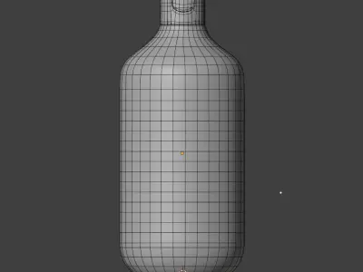 3D Product Bottle Model Free 3D model